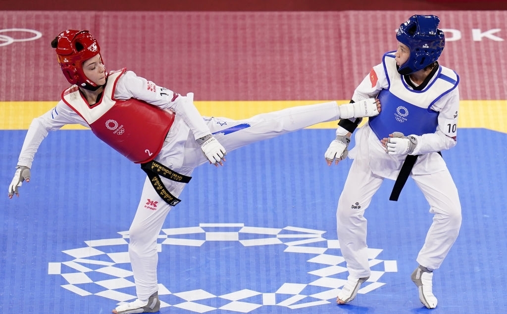 Trương Thị Kim Tuyền thua đối thủ Israel Avishag Semberg