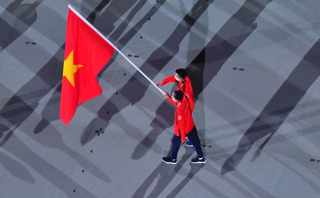 Đoàn TTVN khai mạc Olympic 2020