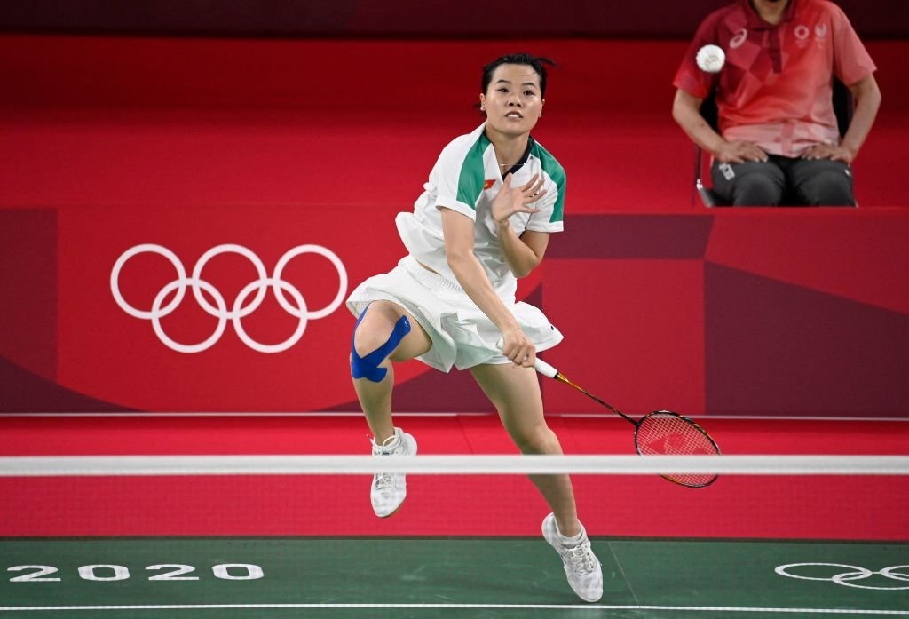 Thùy Linh cầu lông Olympic 2020