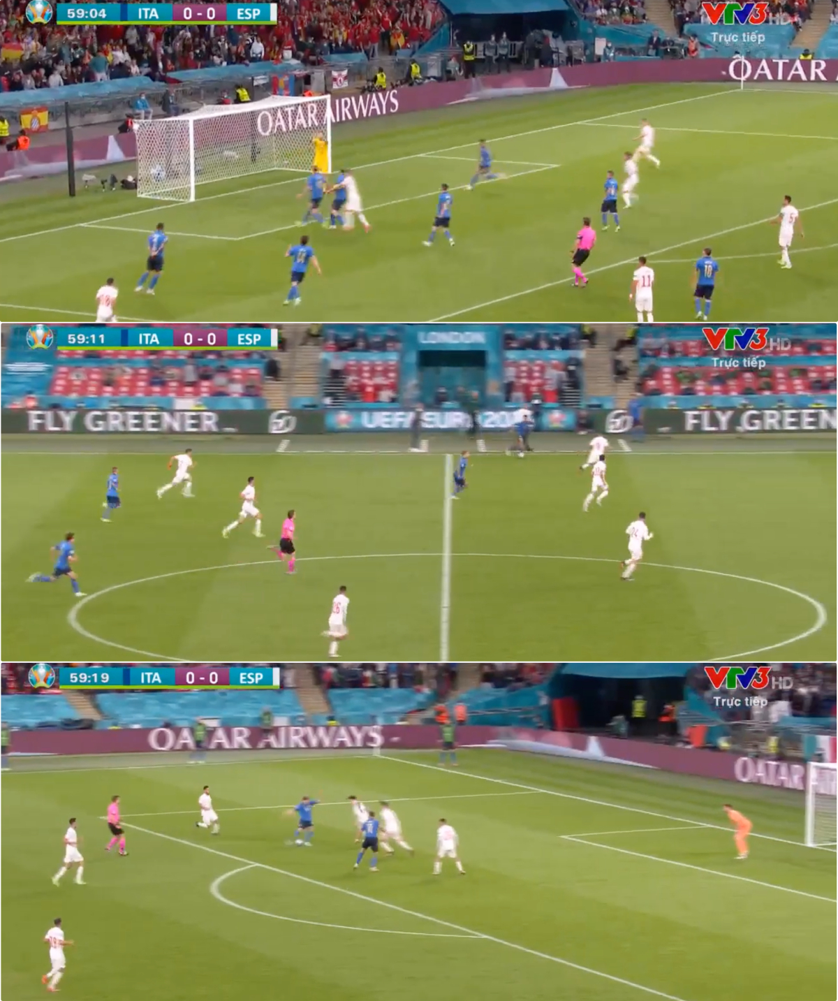 Mổ băng Italy – Tây Ban Nha: Khi con người quyết định chiến thuật