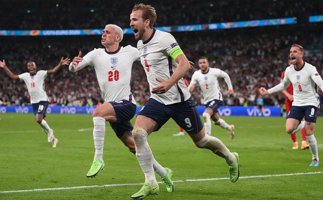 Harry Kane ghi bàn quyết định đưa ĐT Anh vào chung kết euro 2020