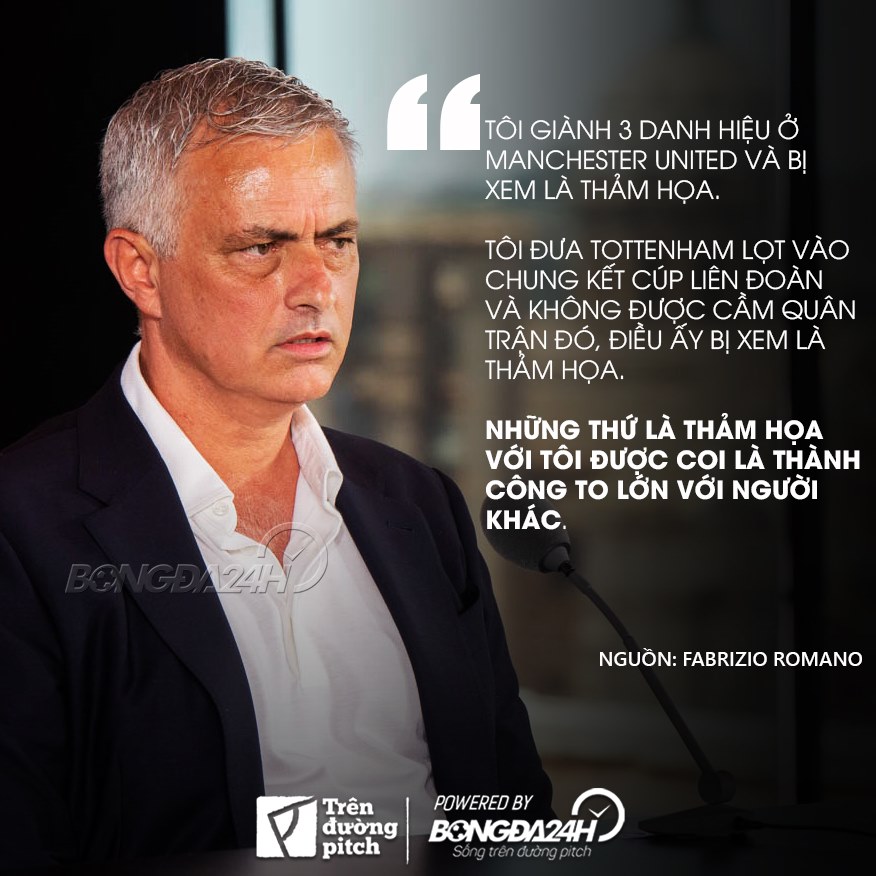 Mourinho Thảm họa của tôi là thành công của người khác