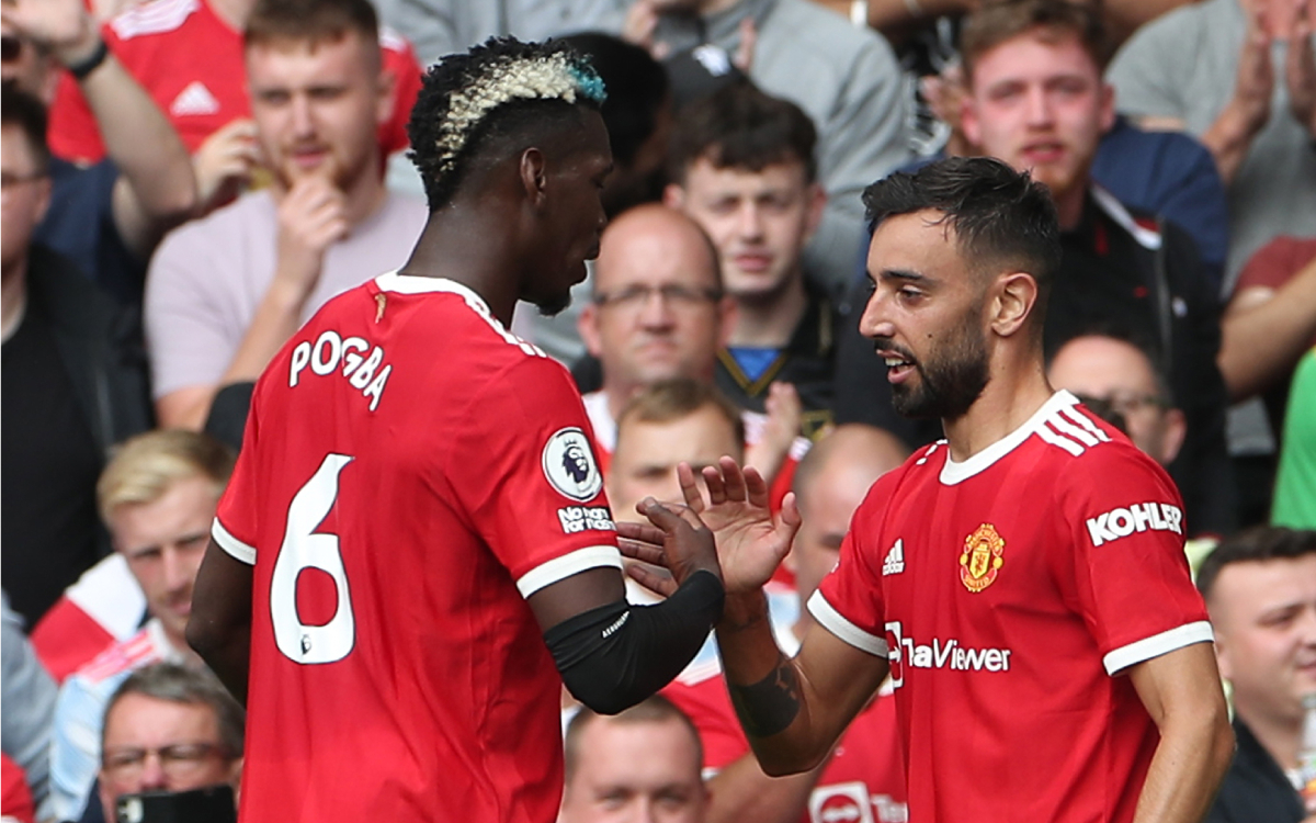 Bruno Fernandes Paul Pogba