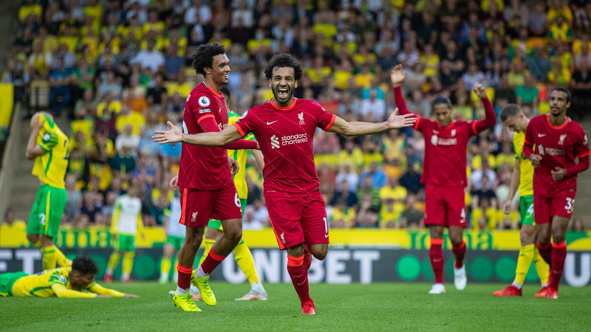 Kết quả Norwich vs Liverpool: Salah có 2 kiến tạo và 1 bàn thắng
