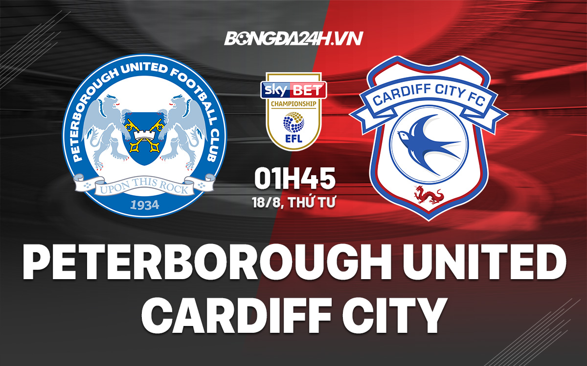 Nhận định,Soi kèo Peterborough vs Cardiff 1h45 188 Hạng Nhất Anh hình ảnh