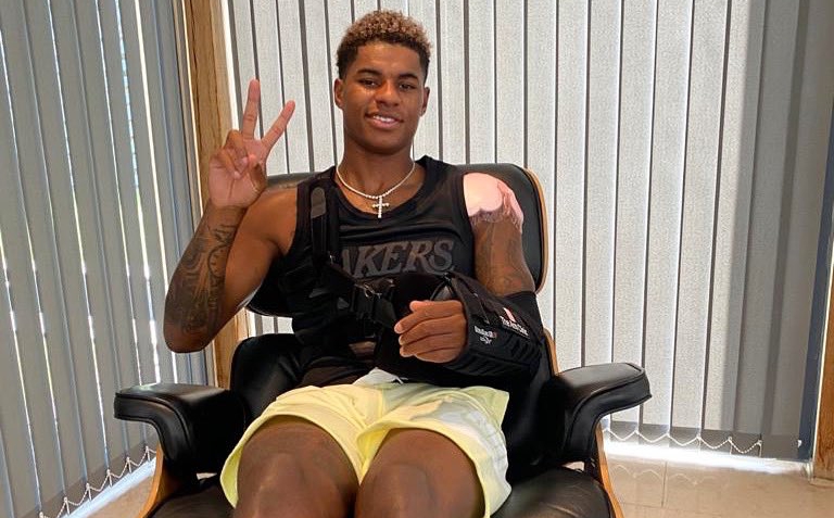 Rashford tái xuất sau khi phẫu thuật vai