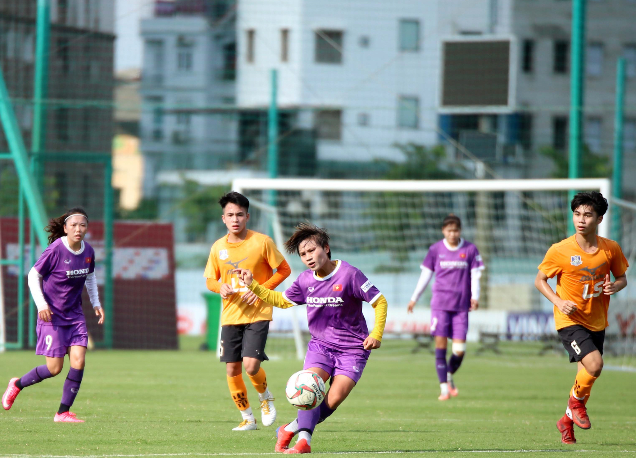 ĐT nữ Việt Nam. Ảnh: VFF.