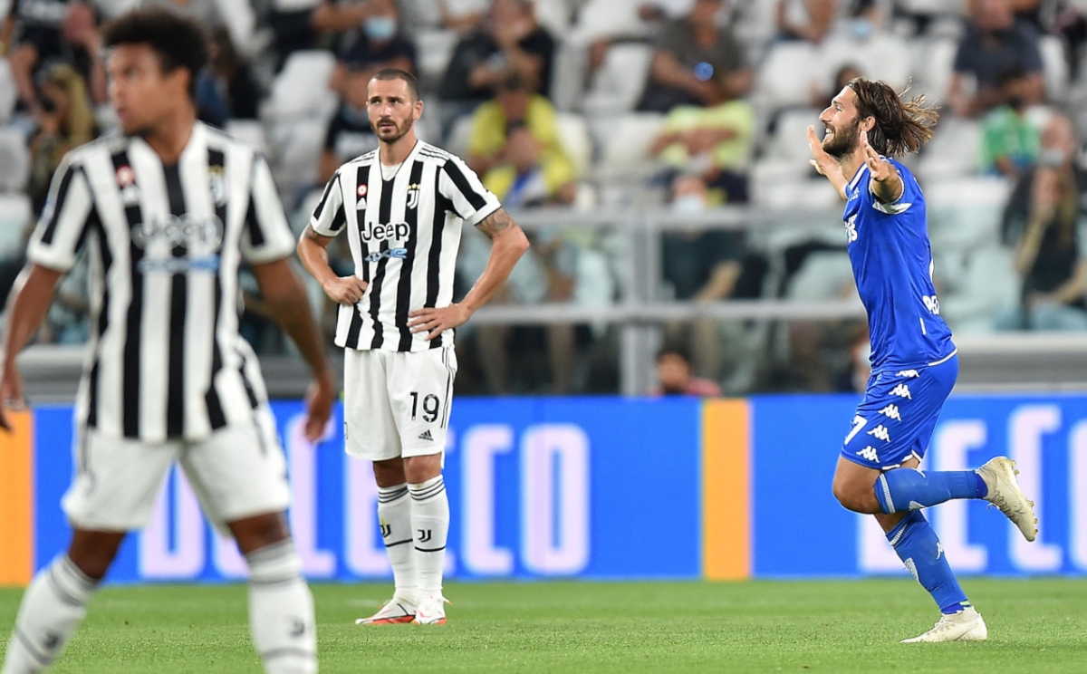 Juventus nhận thất bại trước Empoli ngay trên sân nhà