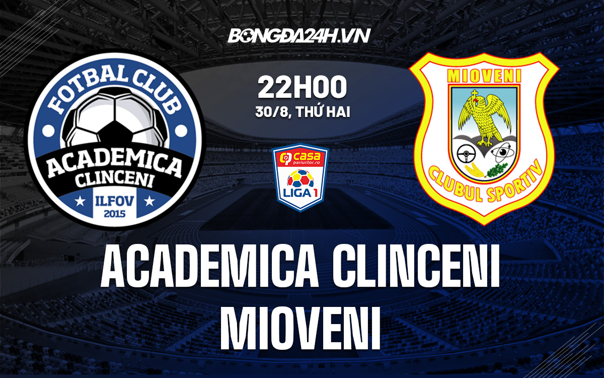 Soi kèo Academica Clinceni vs Mioveni VĐQG Romania 2021/22