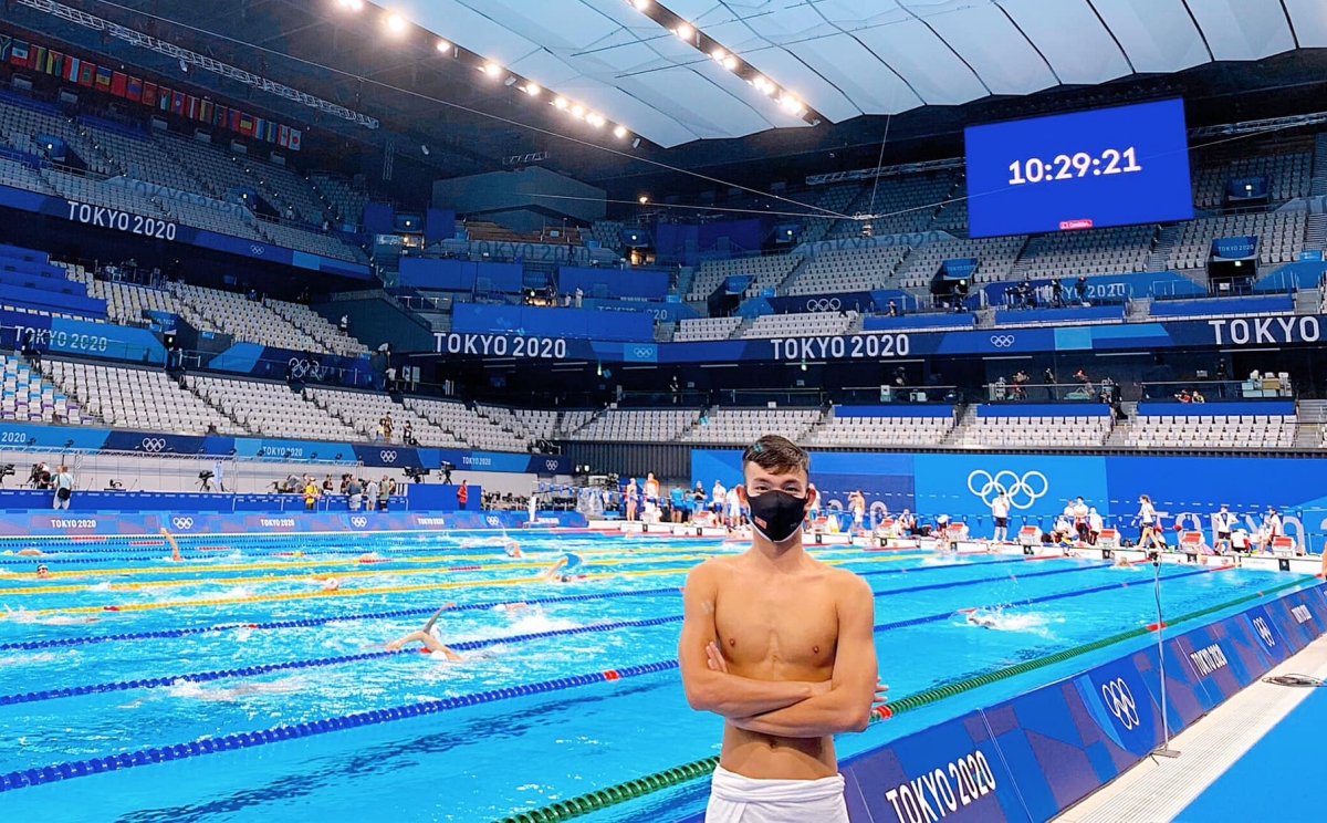Nguyễn Huy Hoàng chia sẻ cảm xúc trong kỳ Olympic đầu tiên hình ảnh
