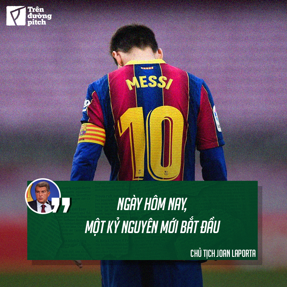 Messi ra đi là hệ quả từ những năm tháng Barcelona bị quản lý yếu kém