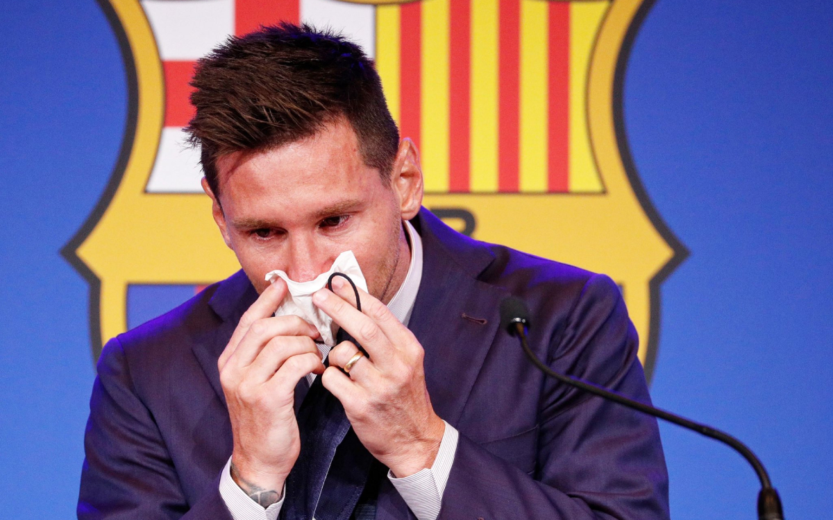Và thế là hết, Messi đã rời Barca