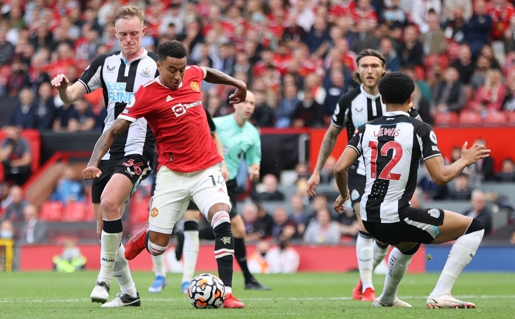 Lingard MU vs Newcastle 11/9