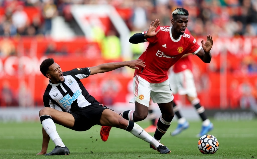 Pogba lập kỷ lục kiến tạo vs Newcastle 11/9