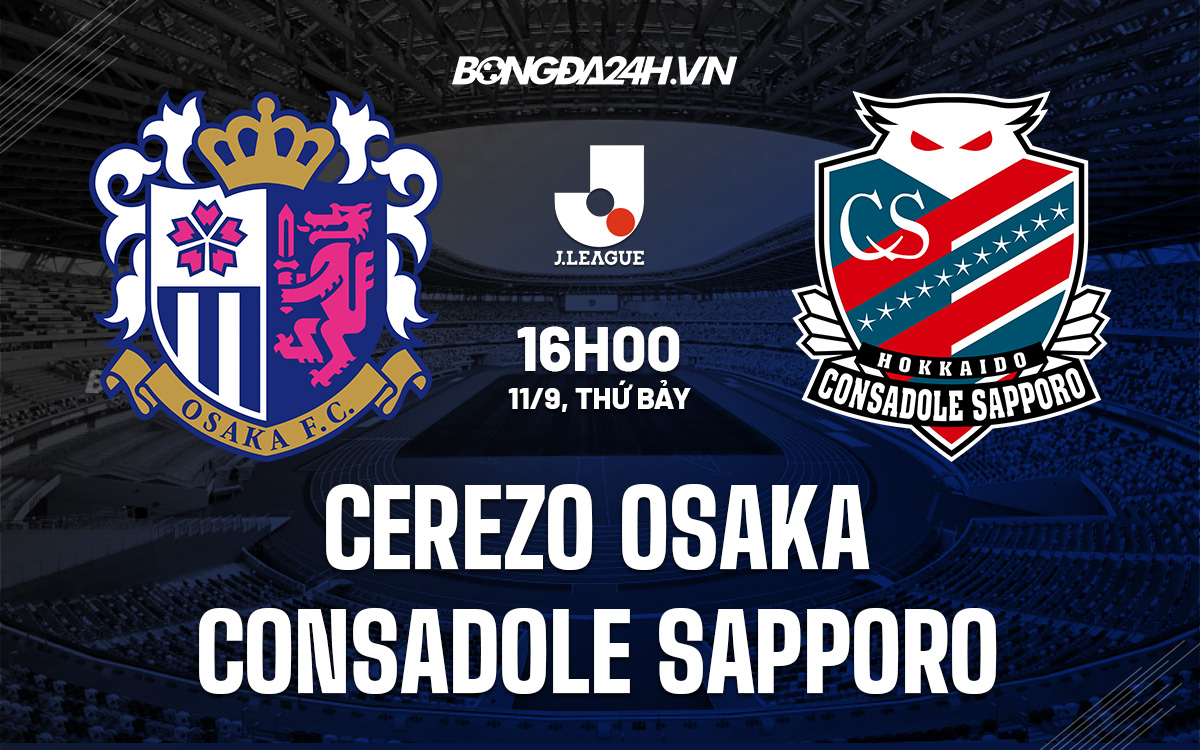 Cerezo Osaka vs Consadole Sapporo