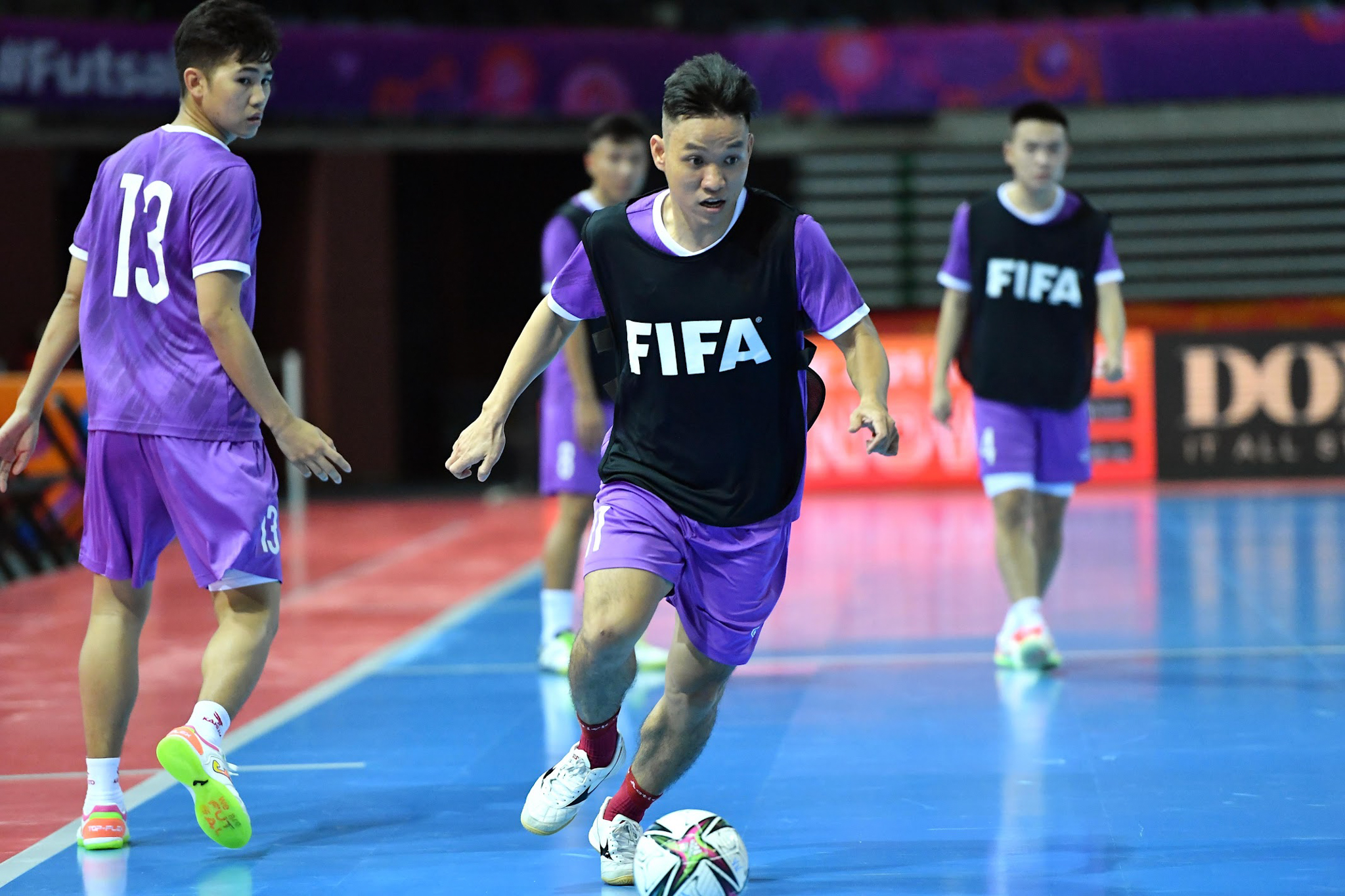 ĐT futsal Việt Nam. Ảnh: VFF.
