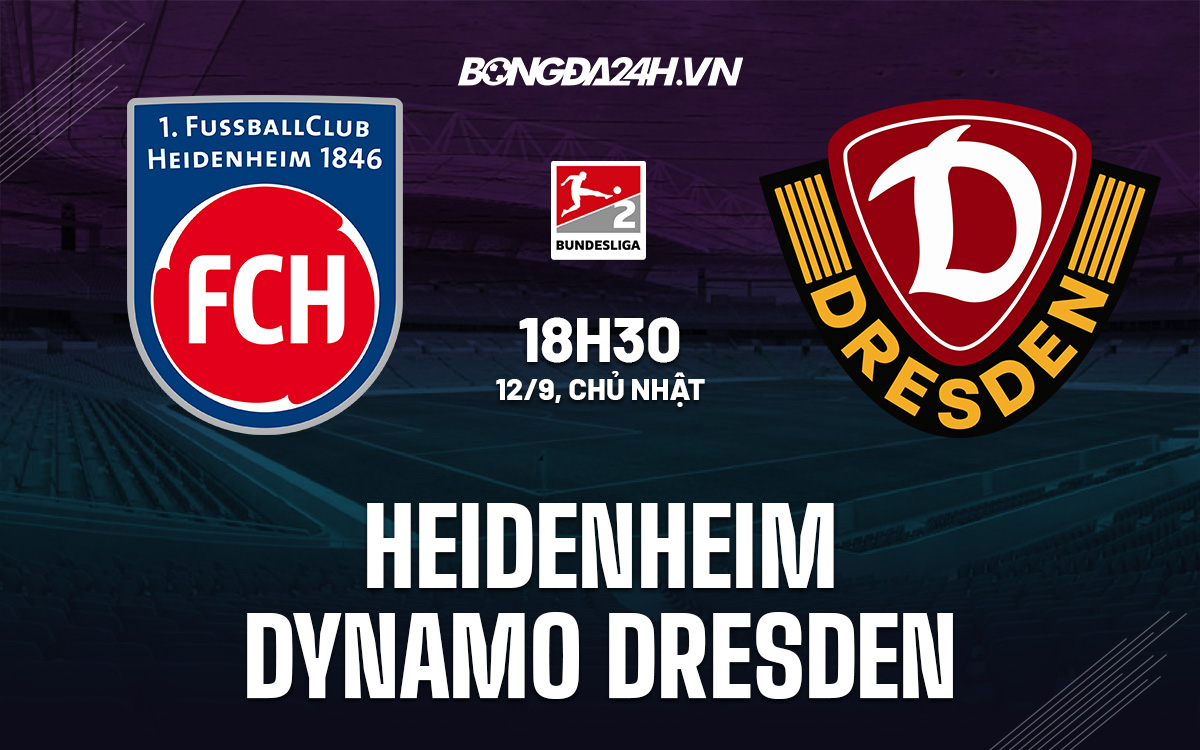 Heidenheim vs Dynamo Dresden