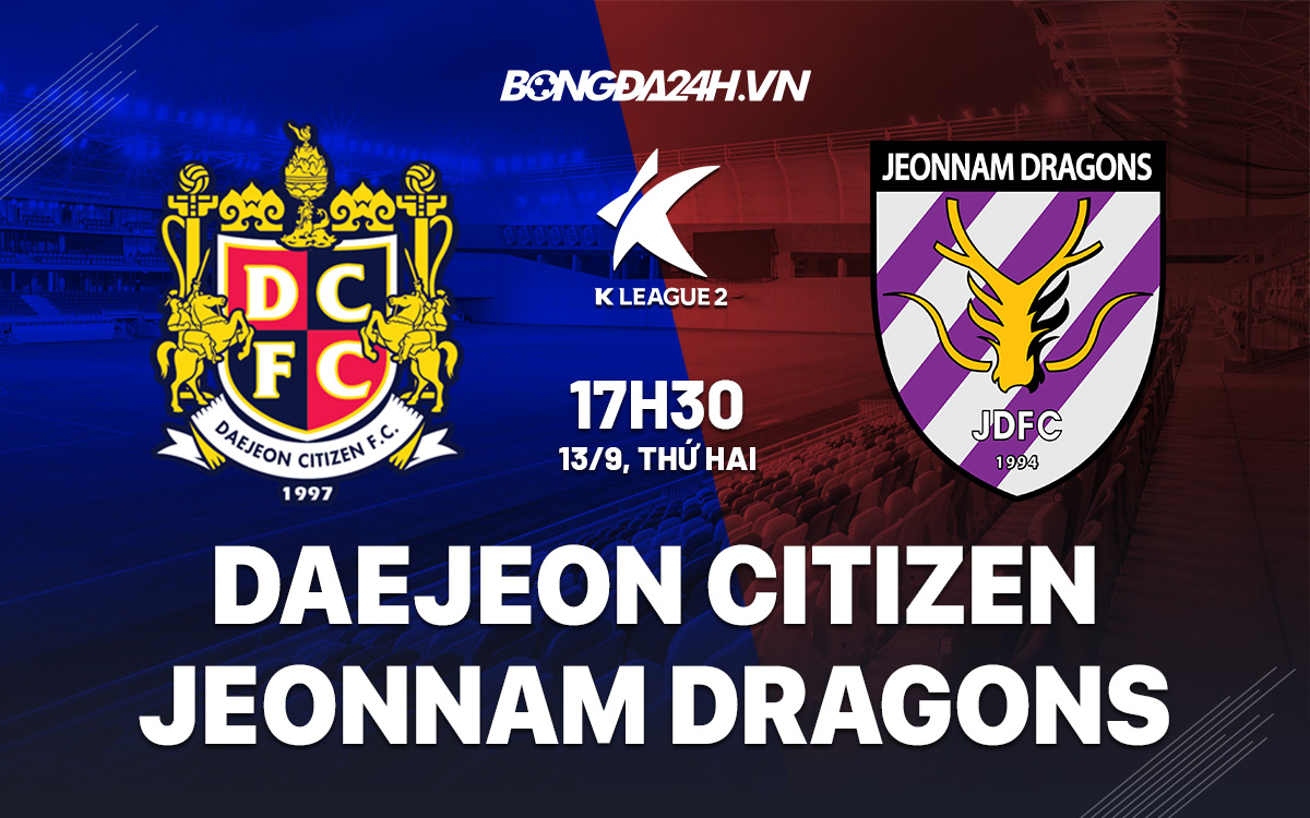 Daejeon Citizen vs Jeonnam Dragons
