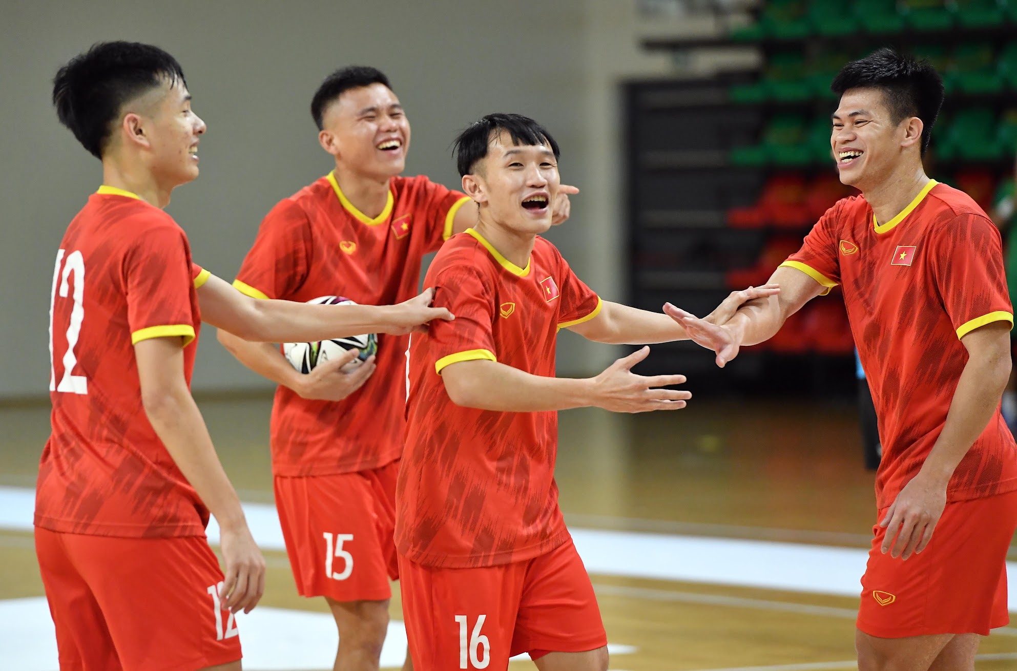 ĐT futsal Việt Nam. Ảnh: VFF. ĐT futsal Việt Nam. Ảnh: VFF.
