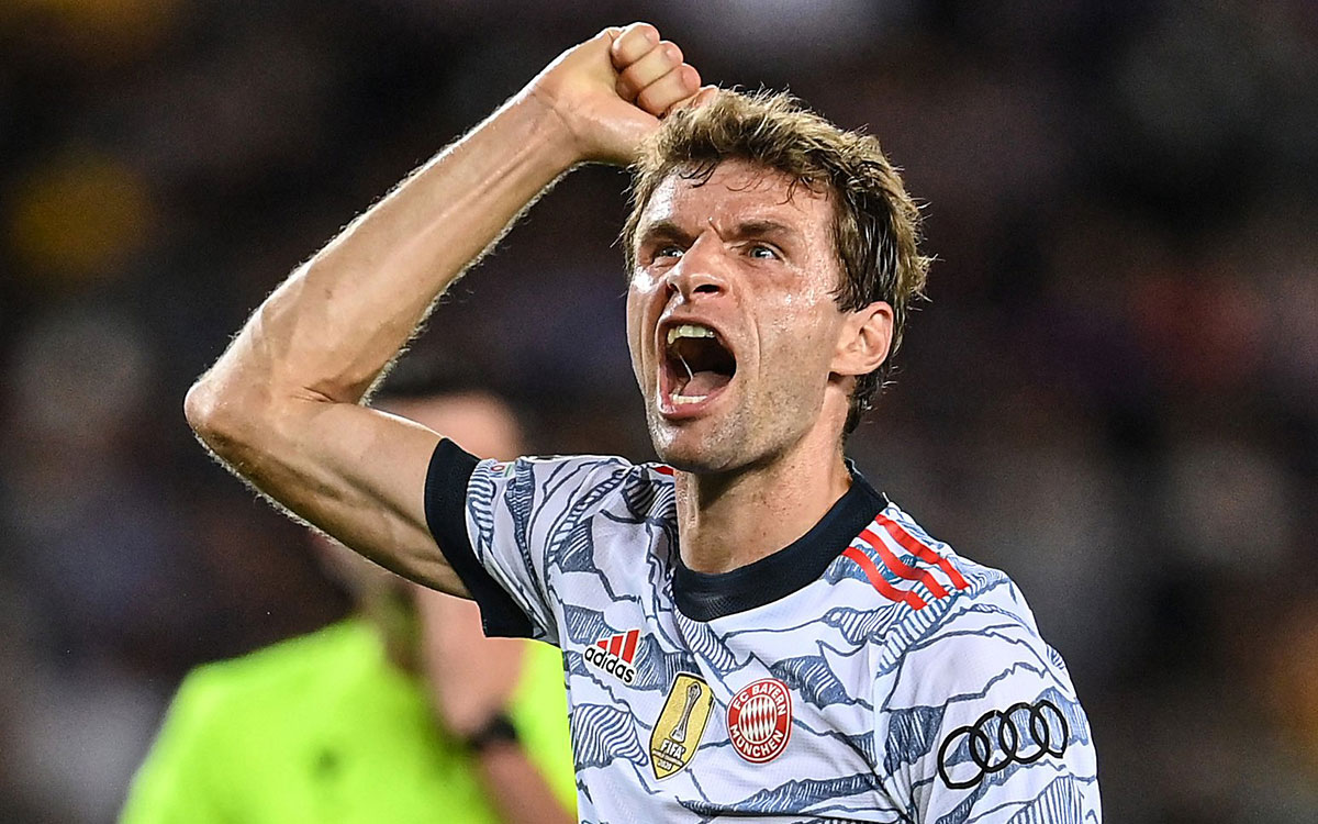 Ket qua cup C1 Barca vs Bayern Munich: Thomas Muller co ban thang thu 7 sau 6 tran gap Barcelona