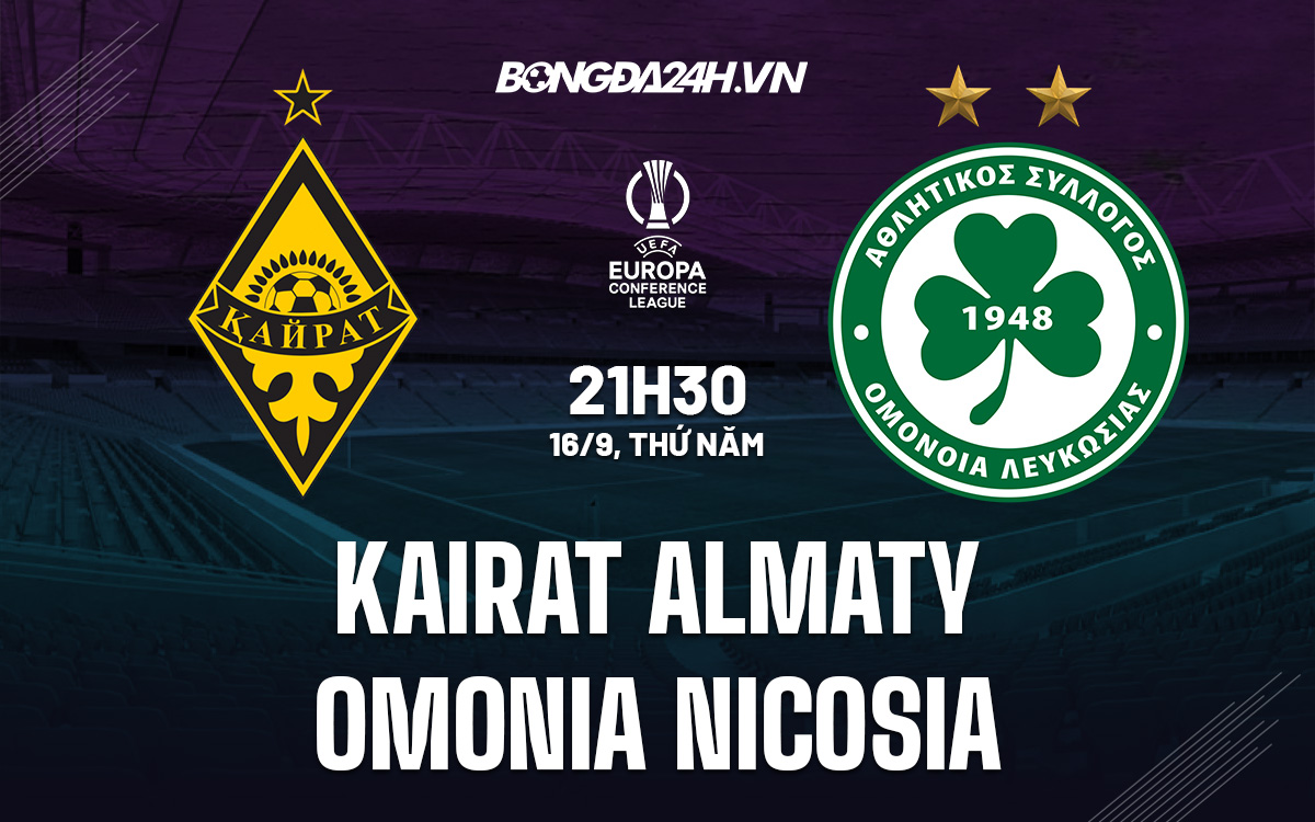 Kairat Almaty vs Omonia Nicosia