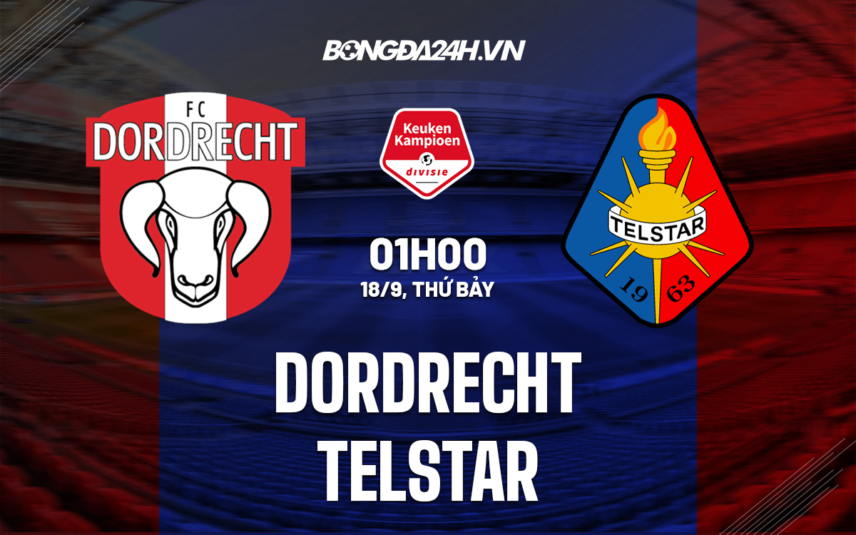 Nhận định Dordrecht vs Telstar 1h00 ngày 189 (Hạng 2 Hà Lan 202122) hình ảnh gốc 2