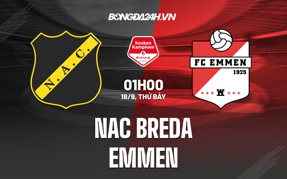 NAC Breda vs Emmen