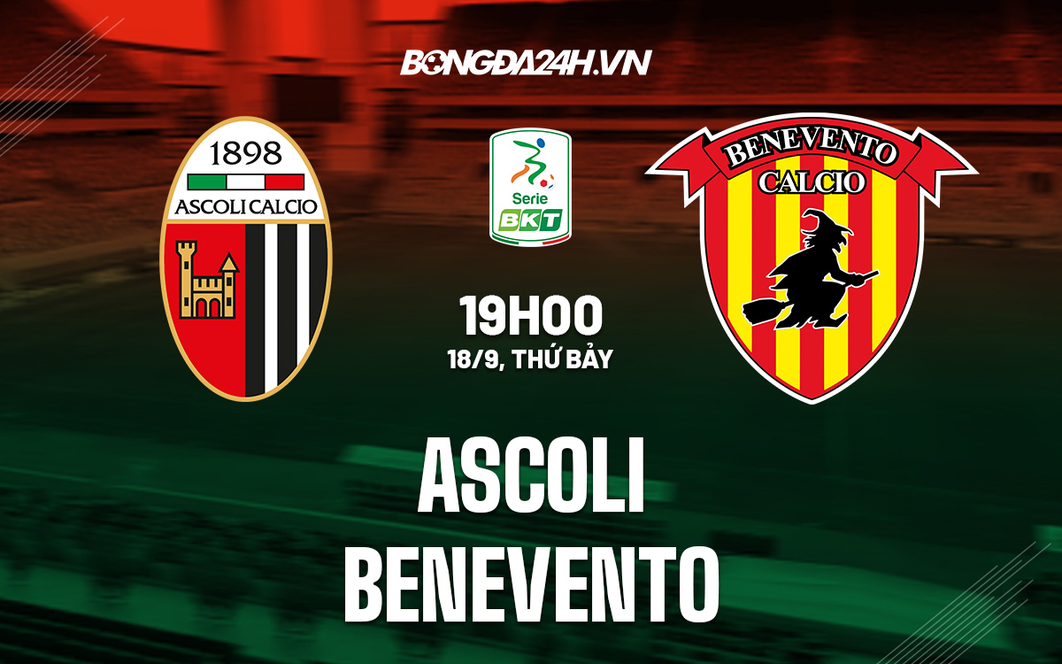 Nhận định Ascoli vs Benevento 19h00 ngày 189 (Hạng 2 Italia 202122) hình ảnh gốc 2
