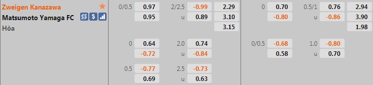 Zweigen Kanazawa vs Matsumoto Yamaga