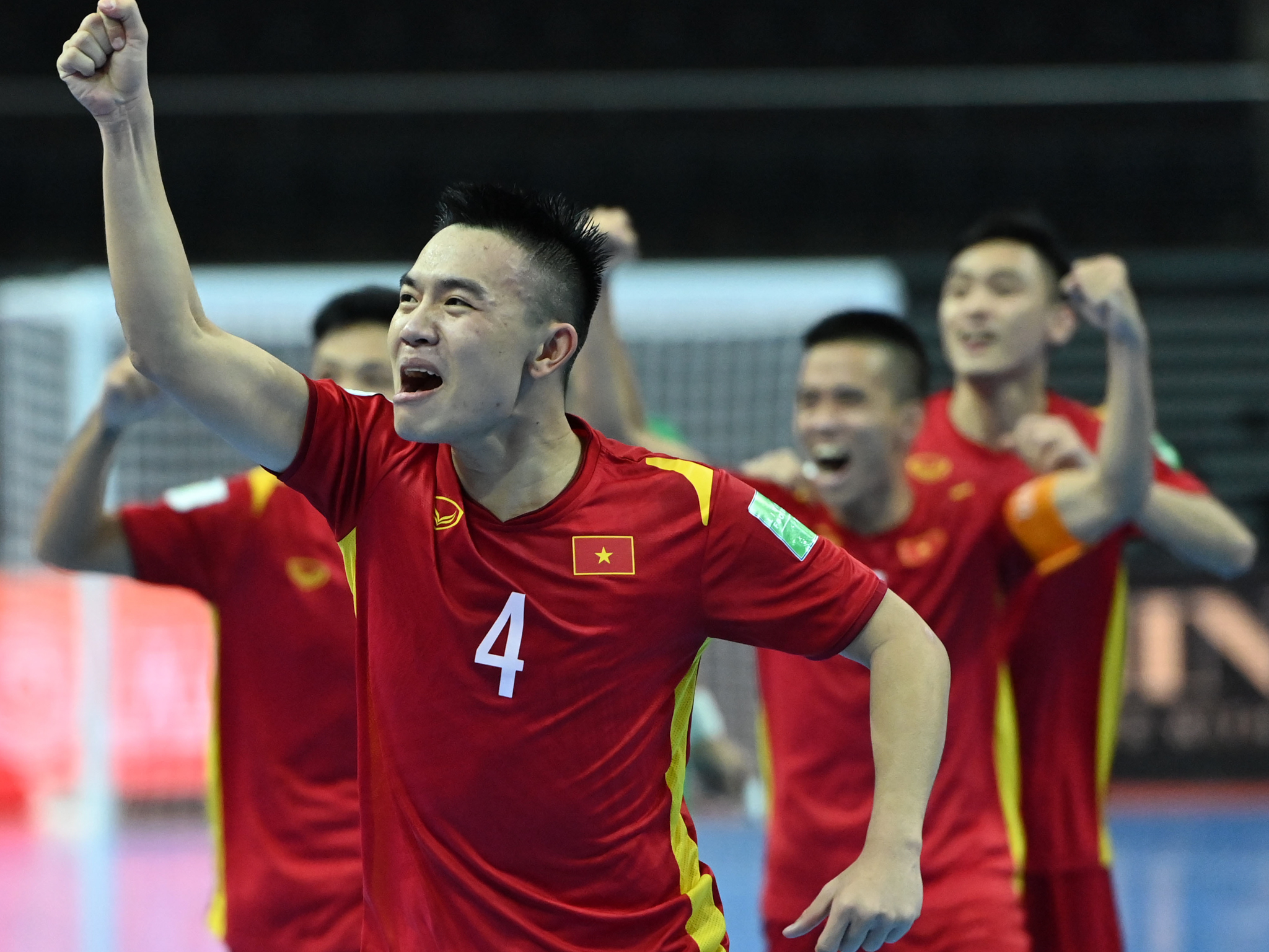 Châu Đoàn Phát ĐT futsal Việt Nam. Ảnh: VFF.
