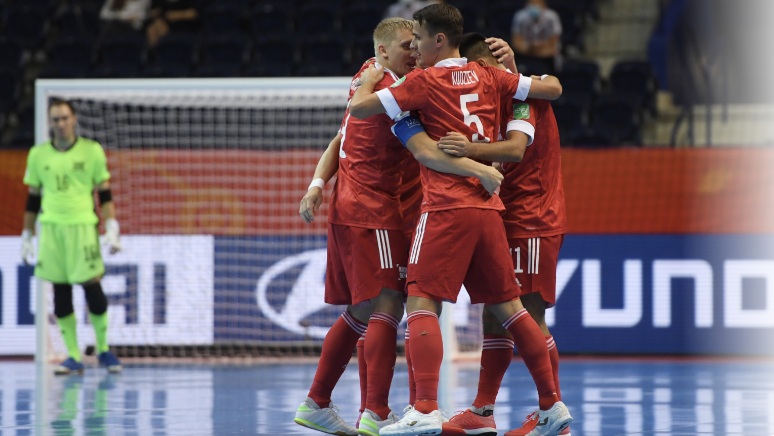 ĐT futsal Nga. Ảnh: FIFA.