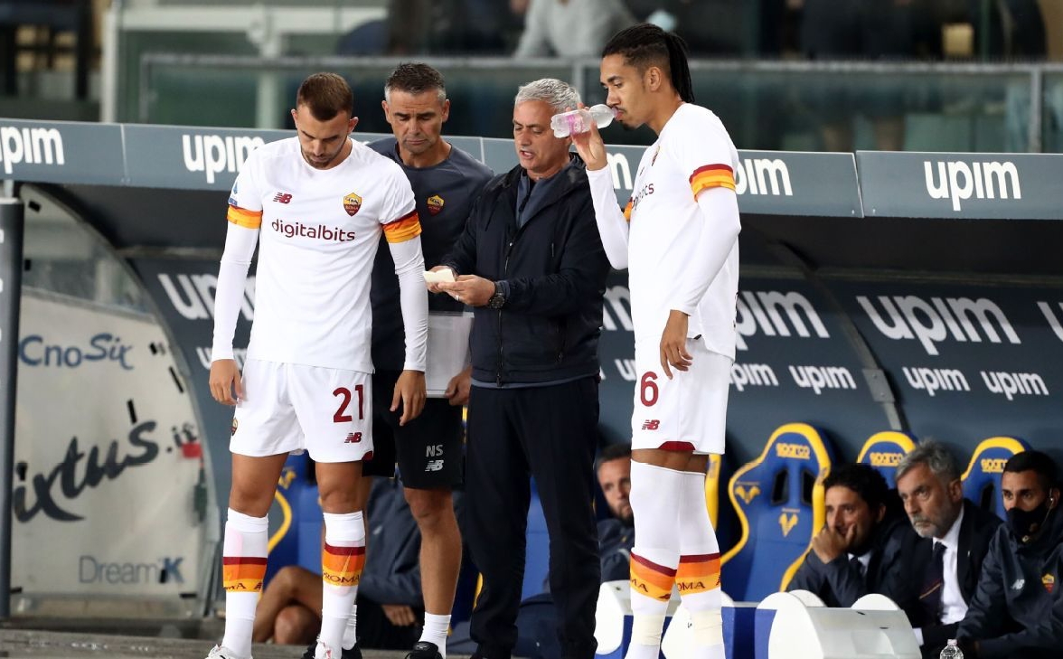 Mourinho Verona vs Roma 20/9