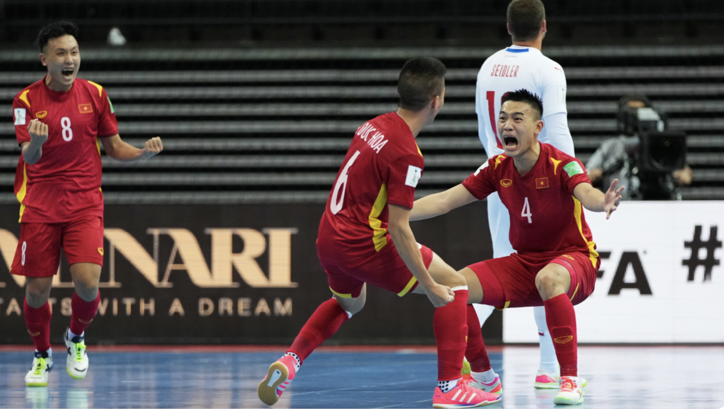 Châu Đoàn Phát ĐT futsal Việt Nam. Ảnh: FIFA.