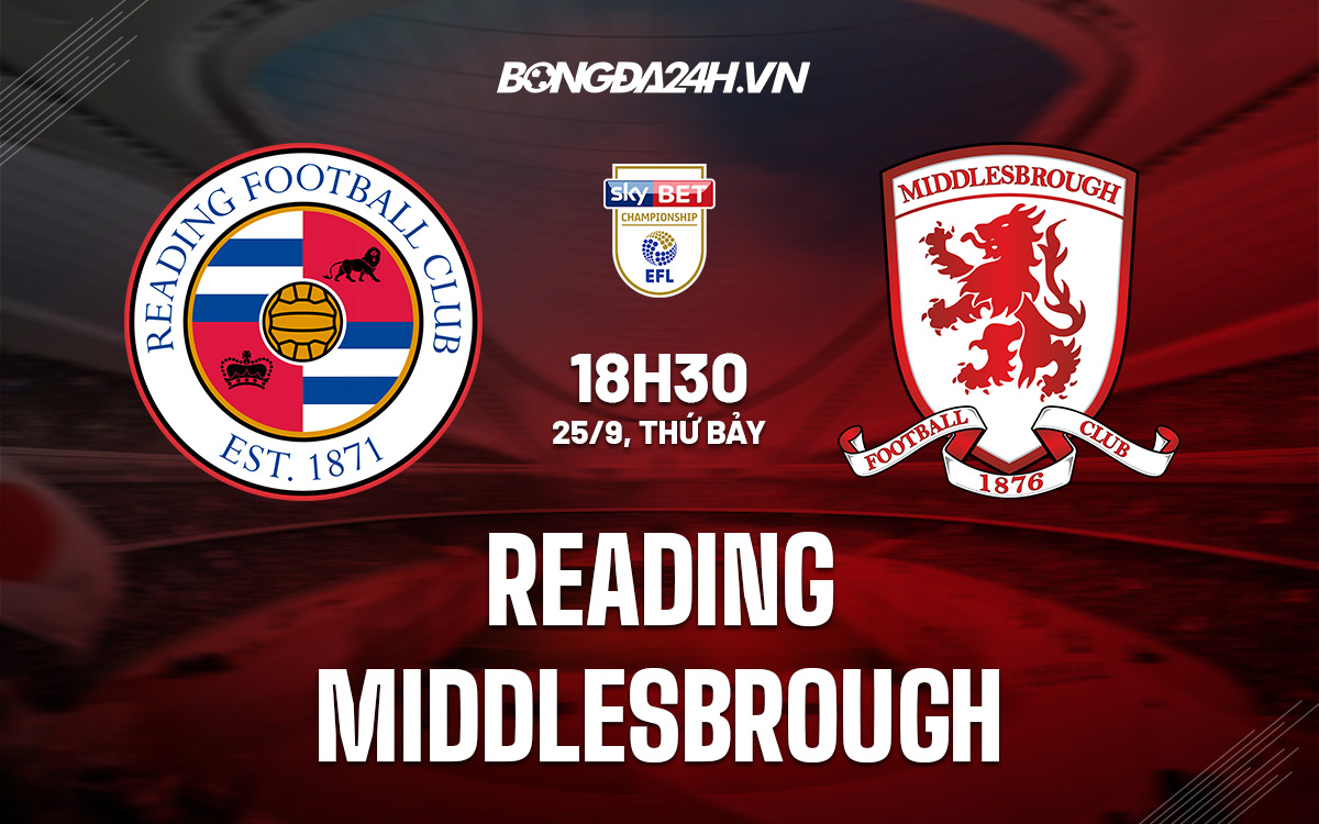 Reading vs Middlesbrough