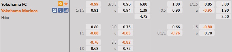 Yokohama FC vs Yokohama Marinos