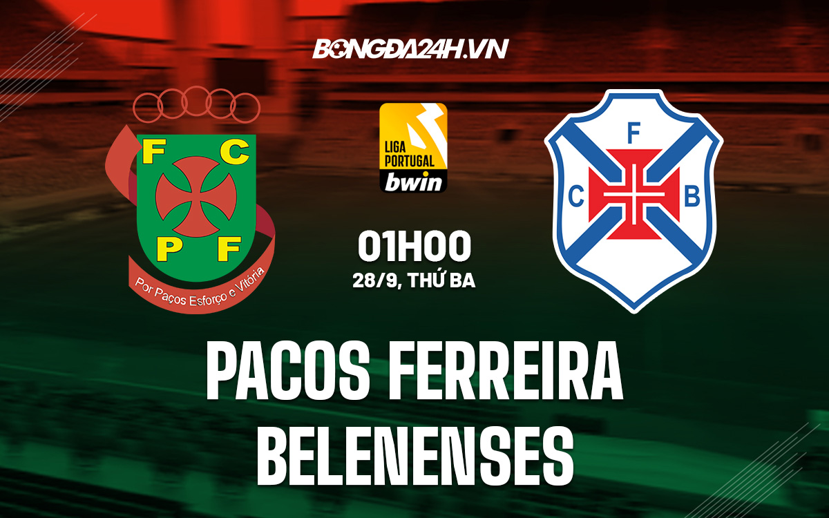 Pacos Ferreira vs Belenenses