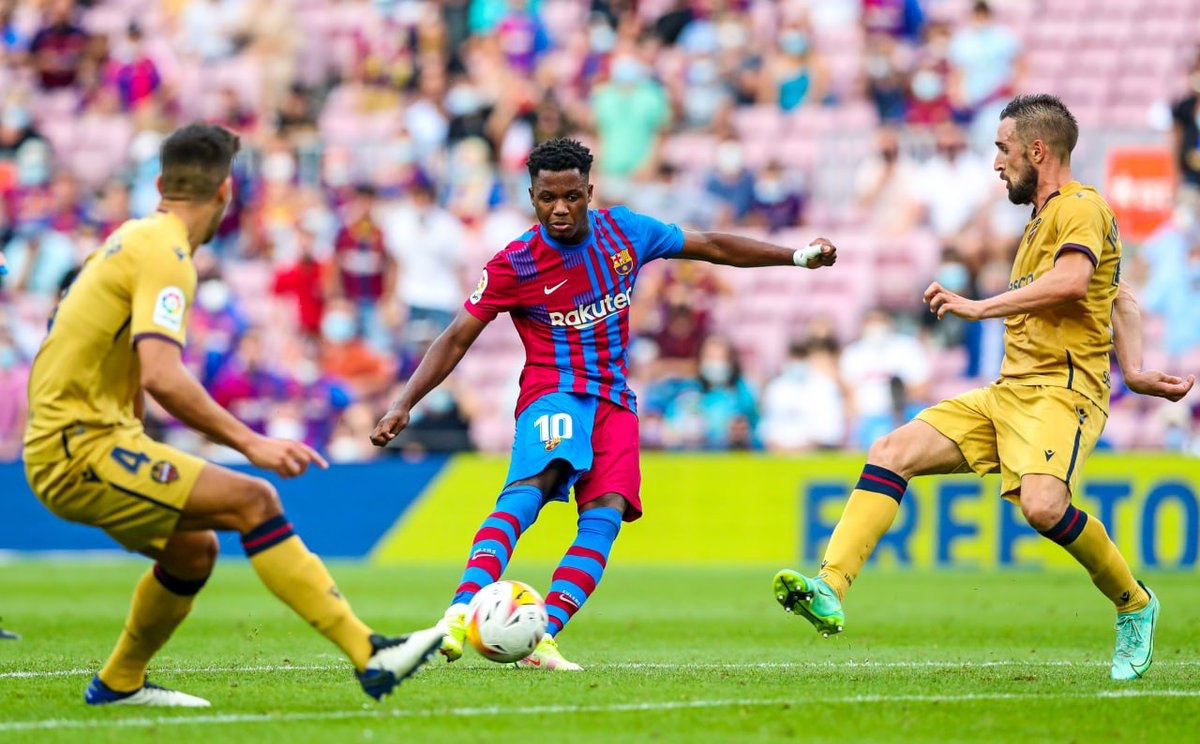 Ansu Fati tái xuất trong màu áo Barca với 1 bàn thắng