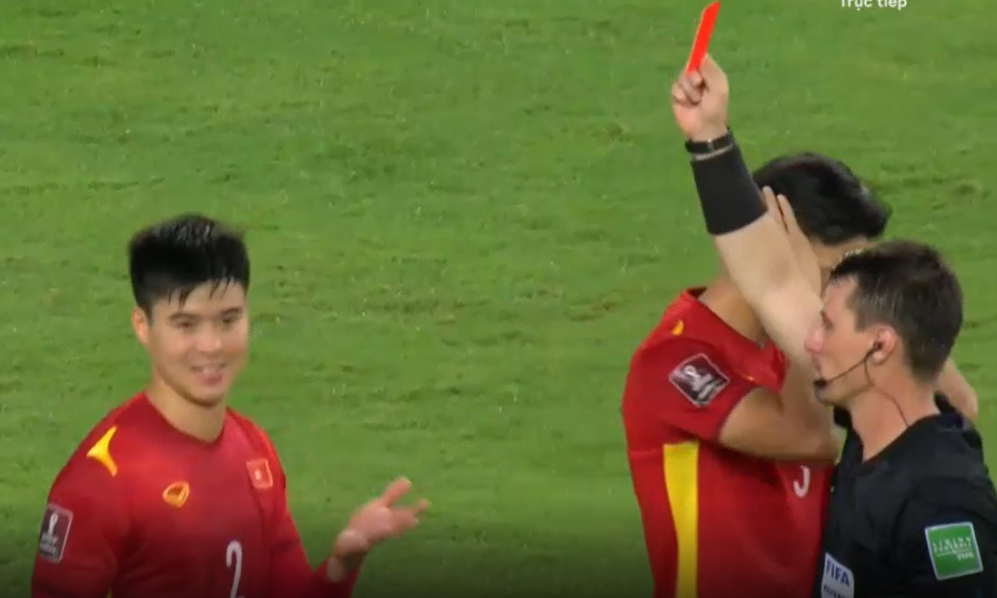 Duy Mạnh thẻ đỏ Duy Mạnh thẻ đỏ