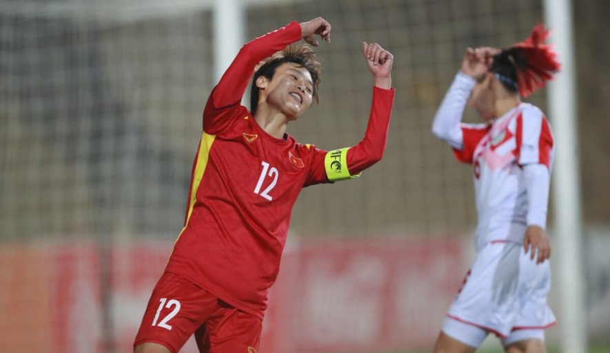 Tiền đạo Phạm Hải Yến lọt tốp 6 ngôi sao gây ấn tượng nhất tại vòng loại Asian Cup 2022 Tiền đạo Phạm Hải Yến lọt tốp 6 ngôi sao gây ấn tượng nhất tại vòng loại Asian Cup 2022