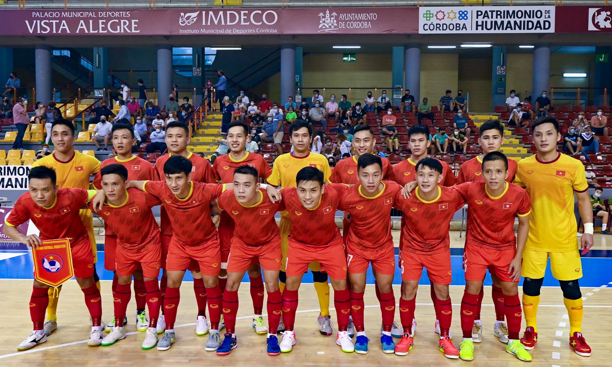 ĐT futsal Việt Nam. Ảnh: VFF.