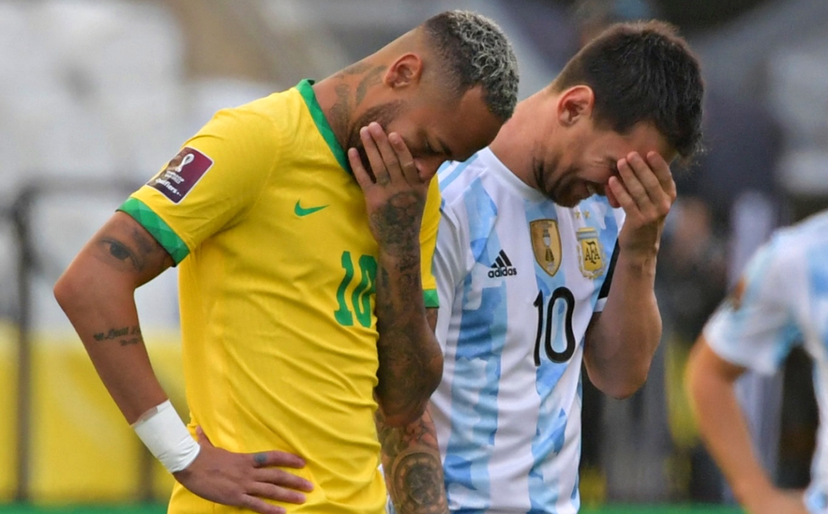 Trận đấu giữa Brazil vs Argentina bị dừng 6/9 Trận đấu giữa Brazil vs Argentina bị dừng 6/9