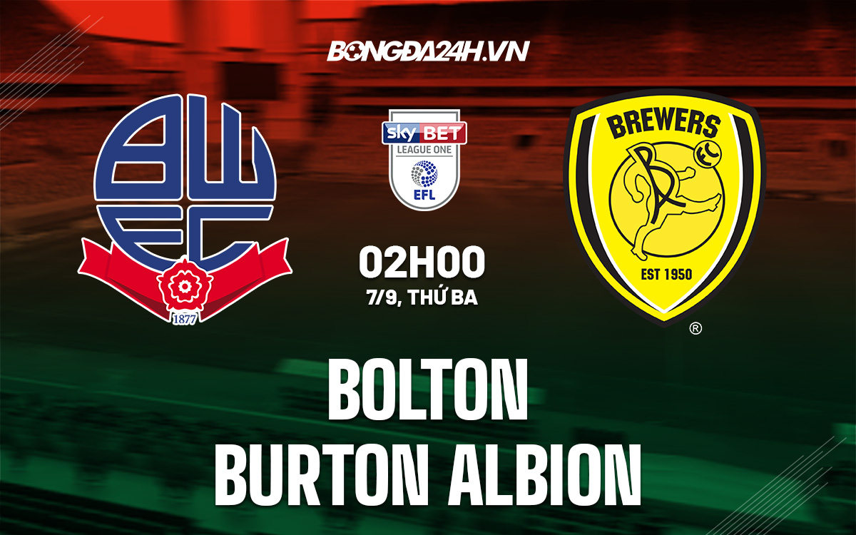 Bolton vs Burton Albion