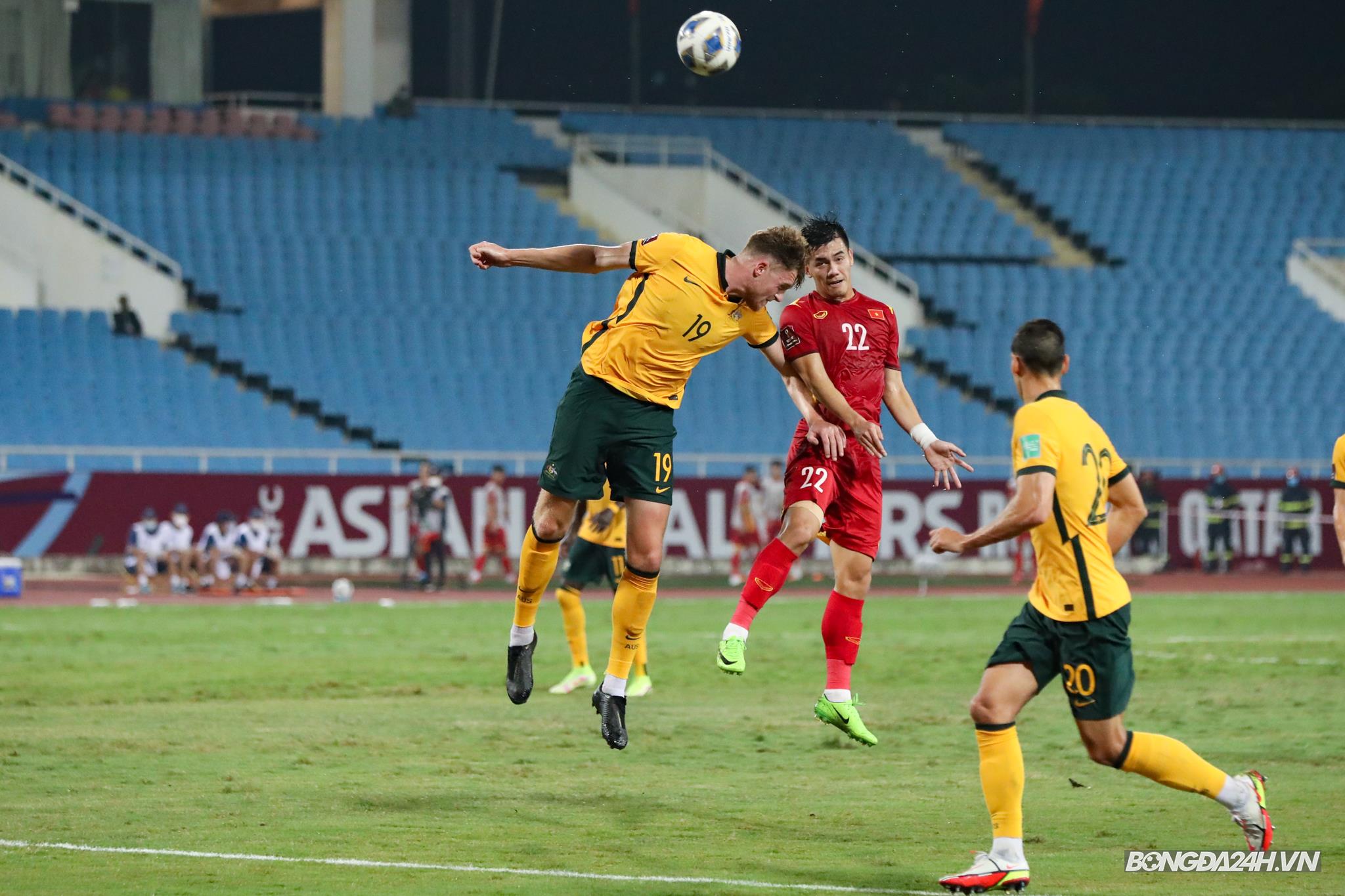 Tiến Linh Harry Souttar ĐT Việt Nam vs  Australia