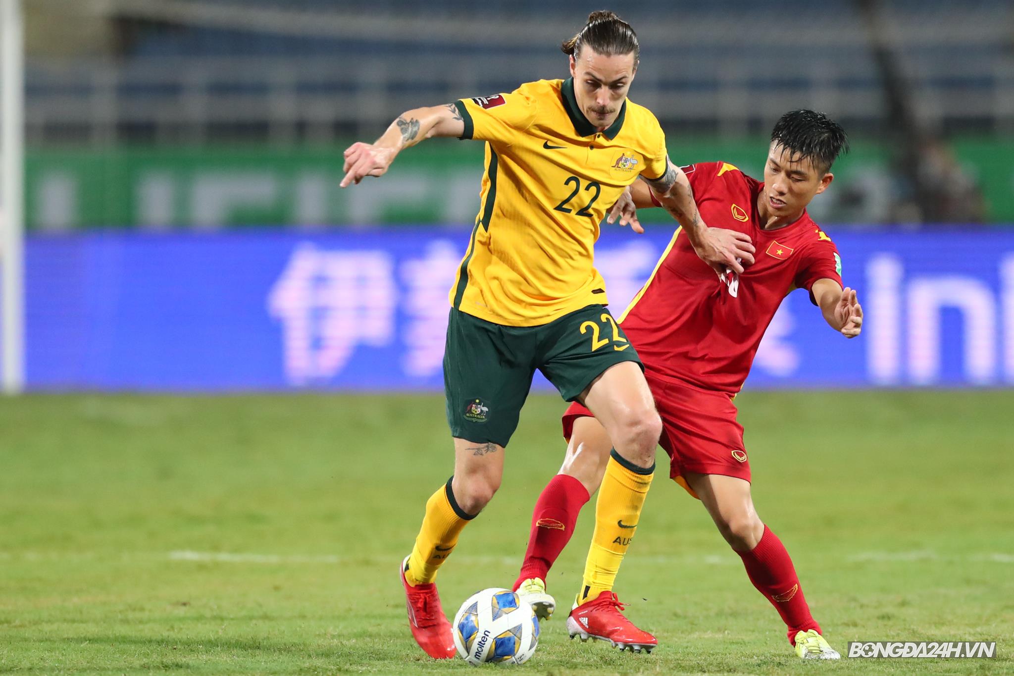 Phan Văn Đức Jackson Irvine ĐT Việt Nam vs Australia