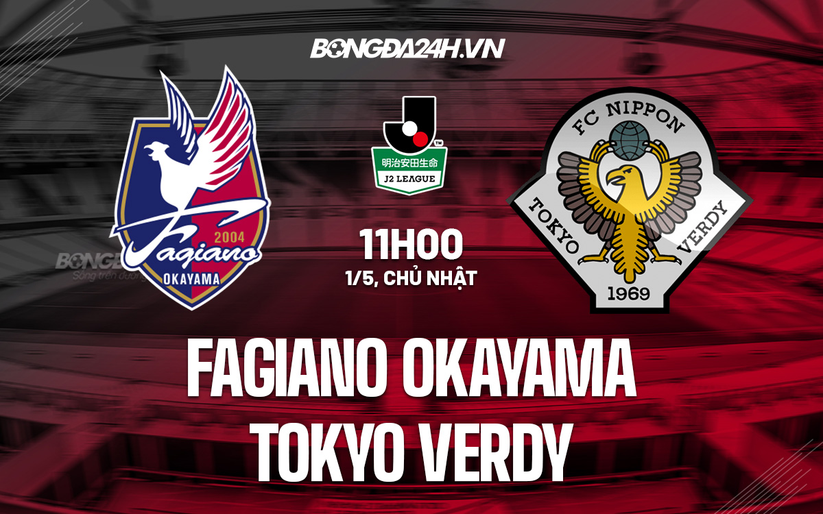Fagiano Okayama vs Tokyo Verdy Fagiano Okayama vs Tokyo Verdy