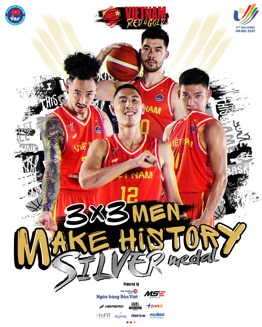 Bóng rổ Việt Nam giành tấm HCB lịch sử tại SEA Games 2 Bóng rổ Việt Nam giành tấm HCB lịch sử tại SEA Games 2