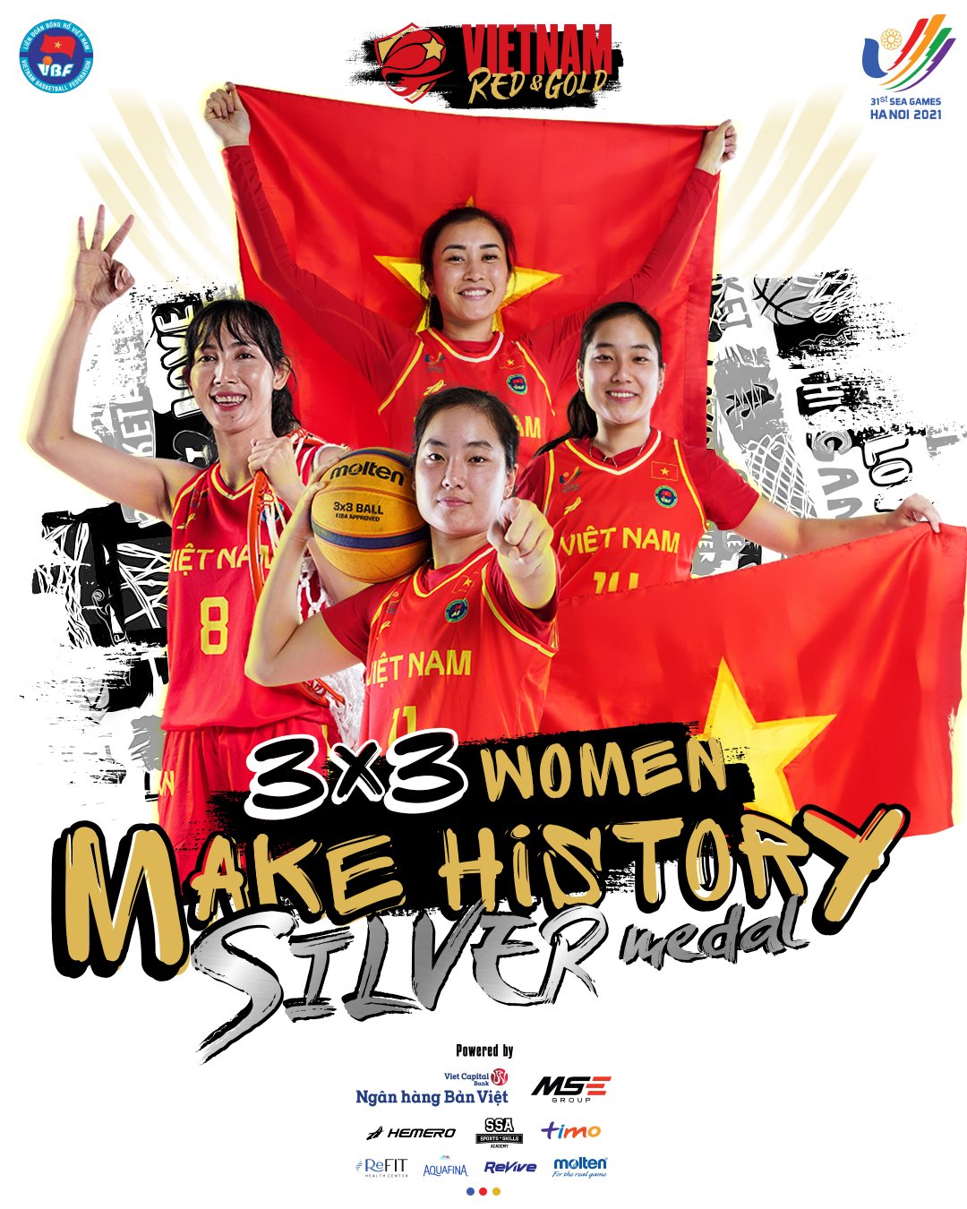 Bóng rổ Việt Nam giành tấm HCB lịch sử tại SEA Games 1 Bóng rổ Việt Nam giành tấm HCB lịch sử tại SEA Games 1