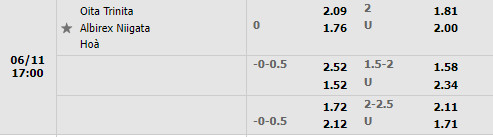 Nhận định Oita Trinita vs Albirex Niigata 17h00 ngày 116 (Hạng 2 Nhật Bản 2022) 1