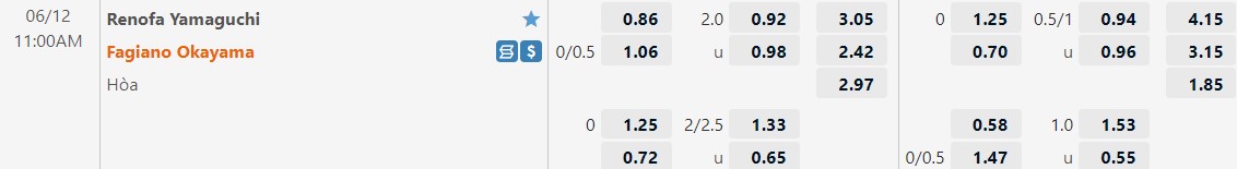 Nhận định Renofa Yamaguchi vs Fagiano Okayama 11h00 ngày 126(Hạng 2 Nhật 2022) 1