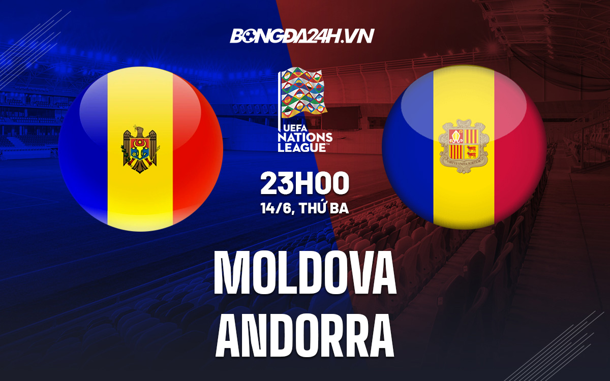 Nhận định Moldova vs Andorra 23h00 ngày 14/6 (UEFA Nations League 2022/23) kết quả moldova